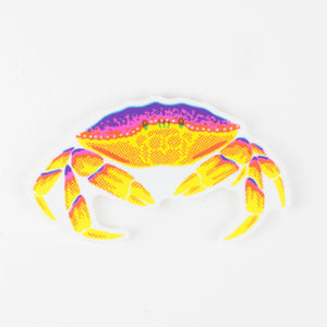 Sticker: Vibrant Dungeness Crab