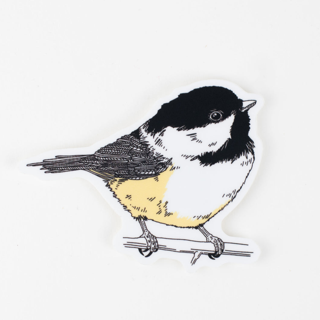 Sticker: Chickadee