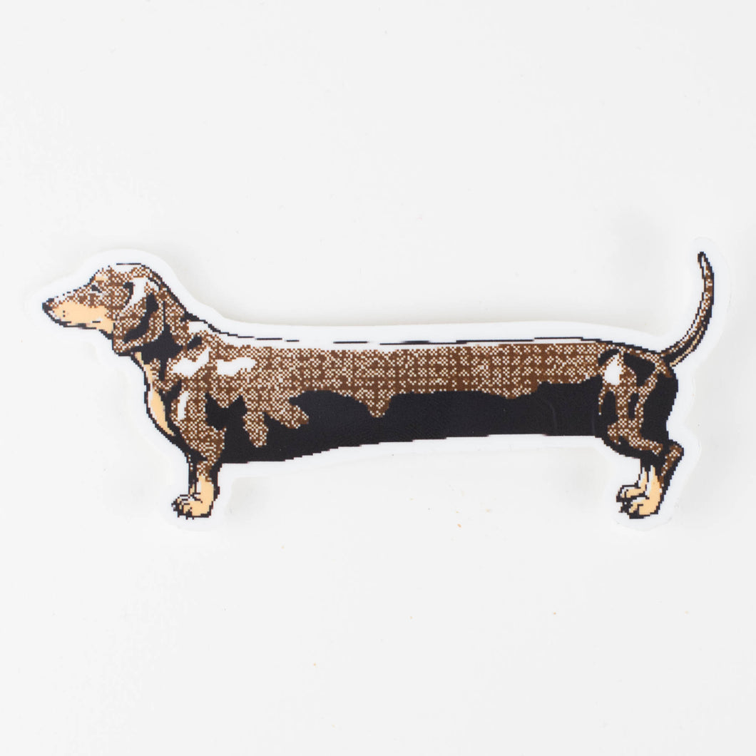 Sticker: Long Wiener Dog