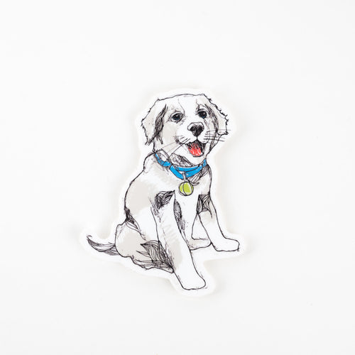 Sticker: Filthy Animal Holiday Dog