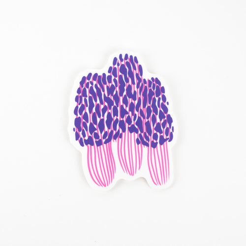 Sticker: Morel Mushroom - Matte