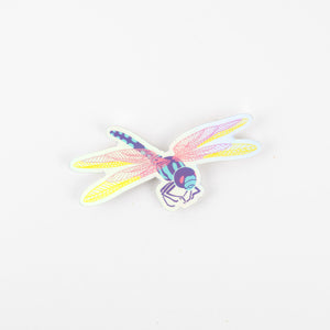 Sticker: Vibrant Dragonfly