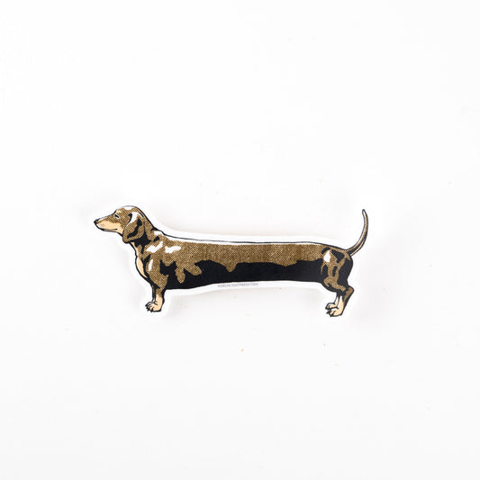 Sticker: Long Wiener Dog - Small