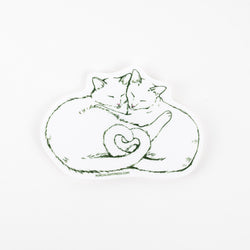 Sticker: Love You Cats