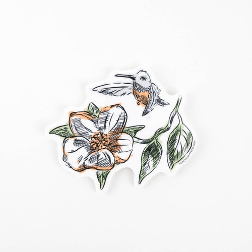 Sticker: Hummingbird Flora