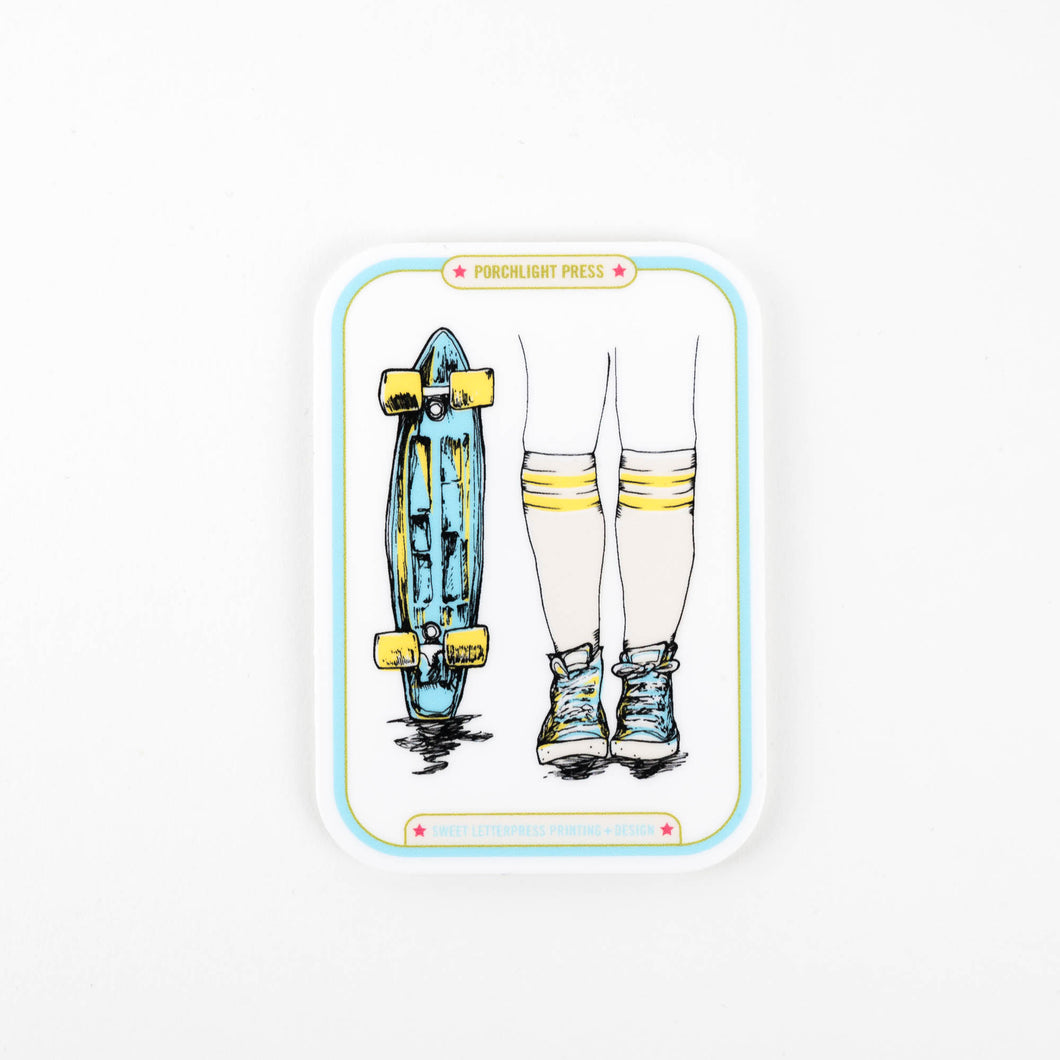 Sticker: Sweet Letterpress Printing + Design