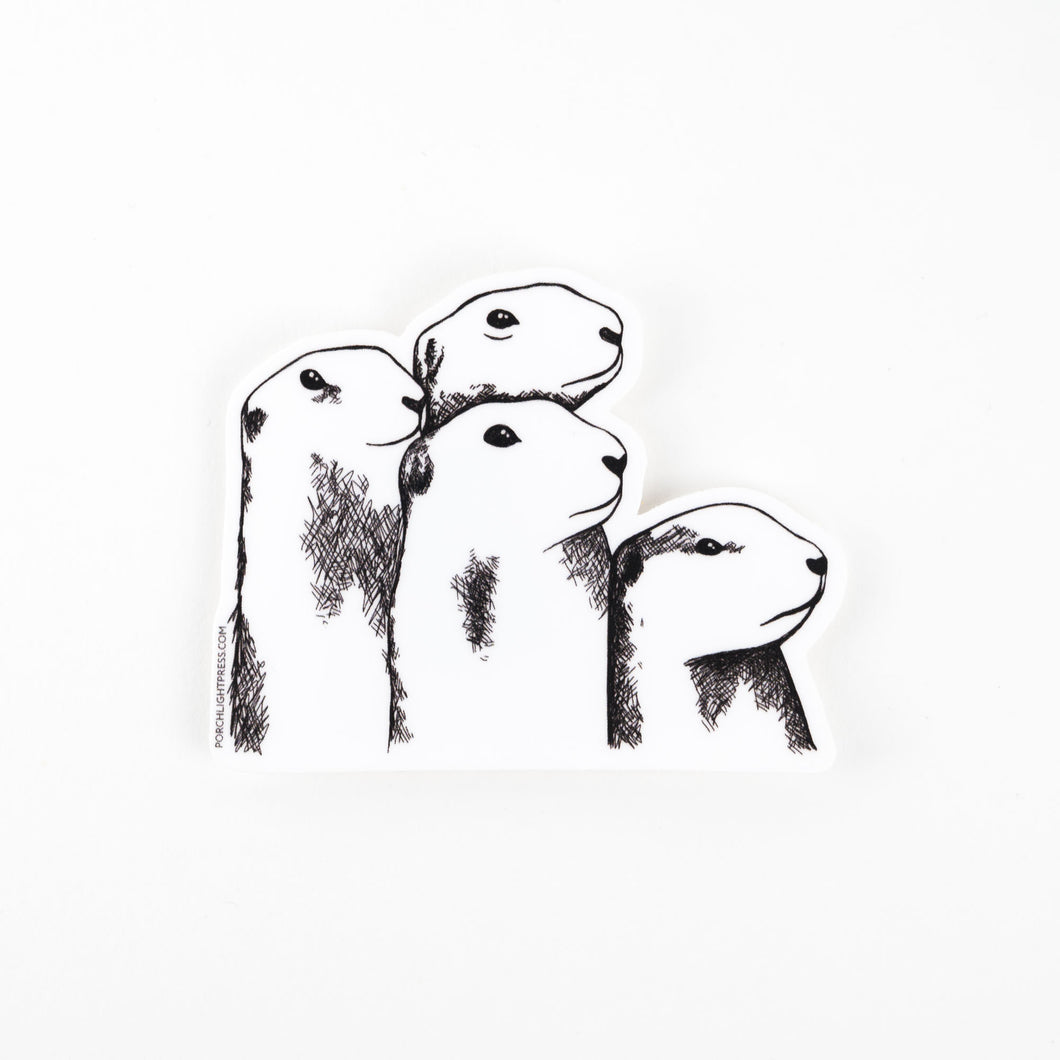 Sticker: Prairie Dog Coterie