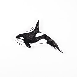 Sticker: Orca