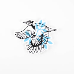 Sticker: Flying Woodpecker