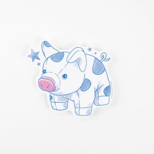 Sticker: Star Pig Stuffy