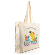 Tote Bag: Sheep on a Bike