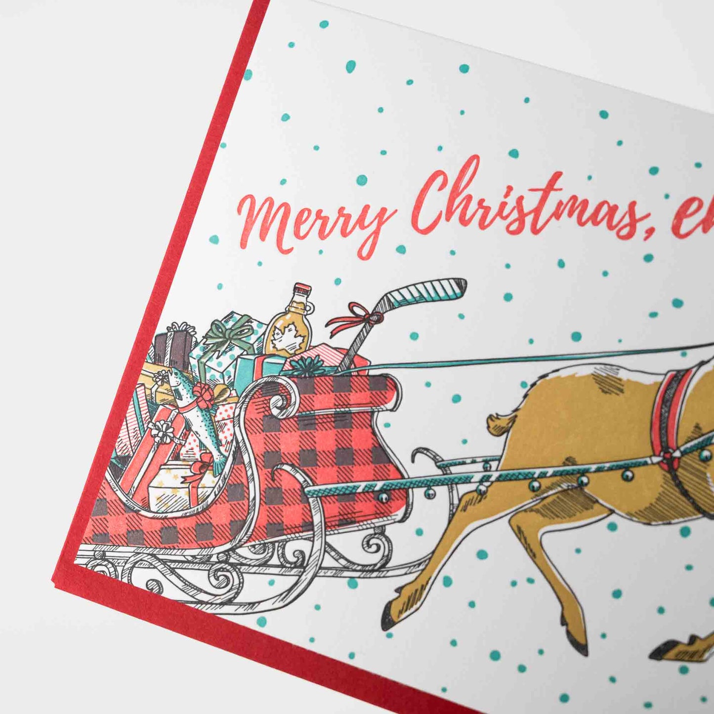 Card: Canadian Christmas