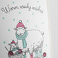 Card: Warm Wooly Wishes
