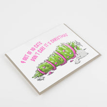 Card: Cats Don't Care Christmas