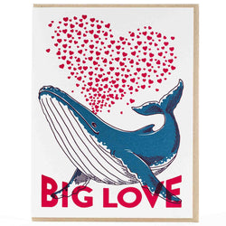 Card: Big Love Whale