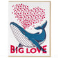 Card: Big Love Whale