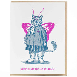 Card: Weirdo Cat