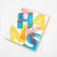 Card: Thanks Wood Type