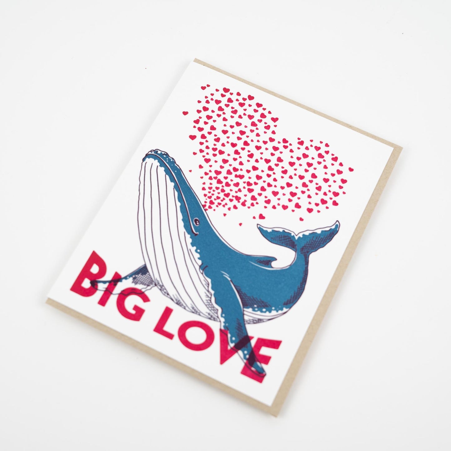 Card: Big Love Whale