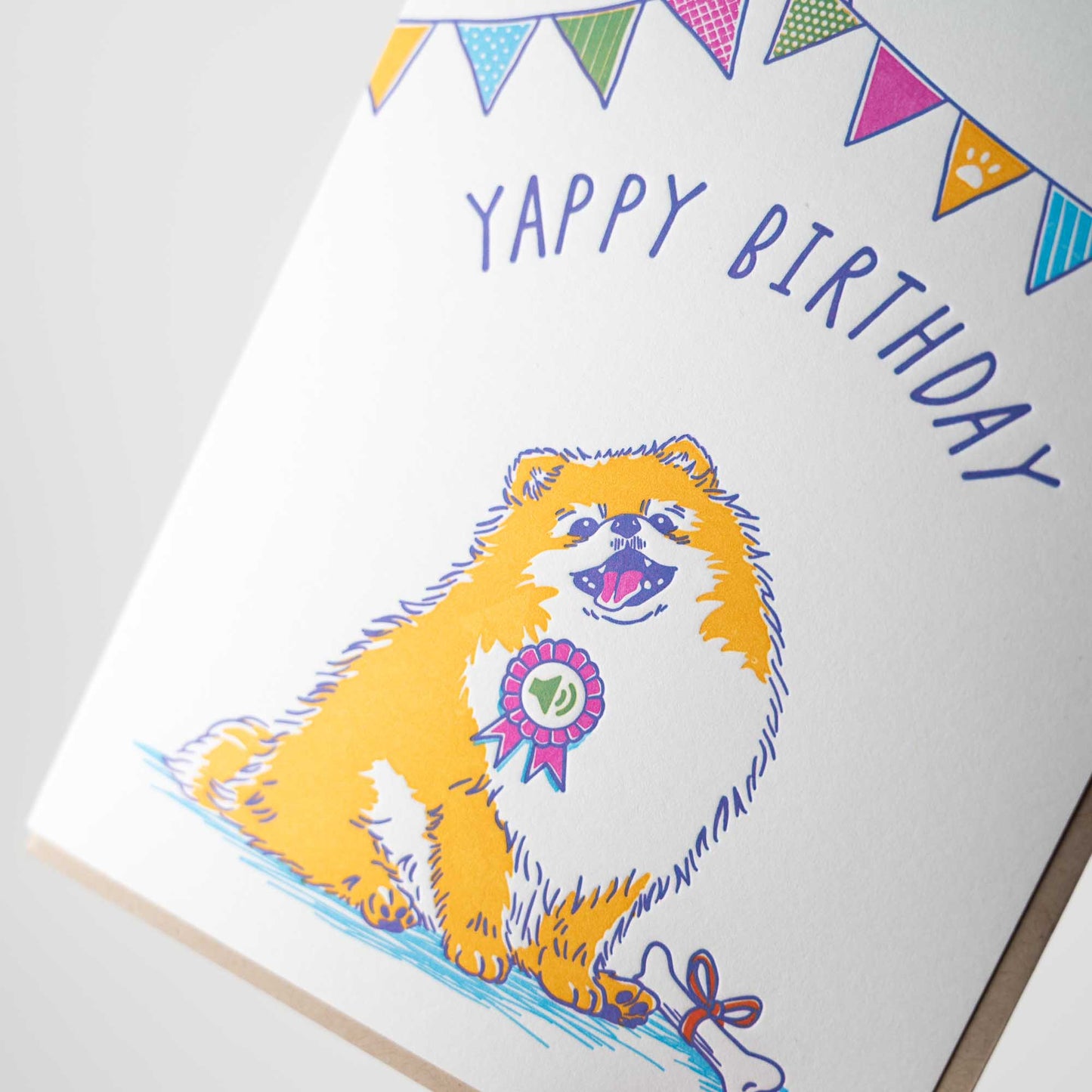 Card: Birthday Yappy Pom