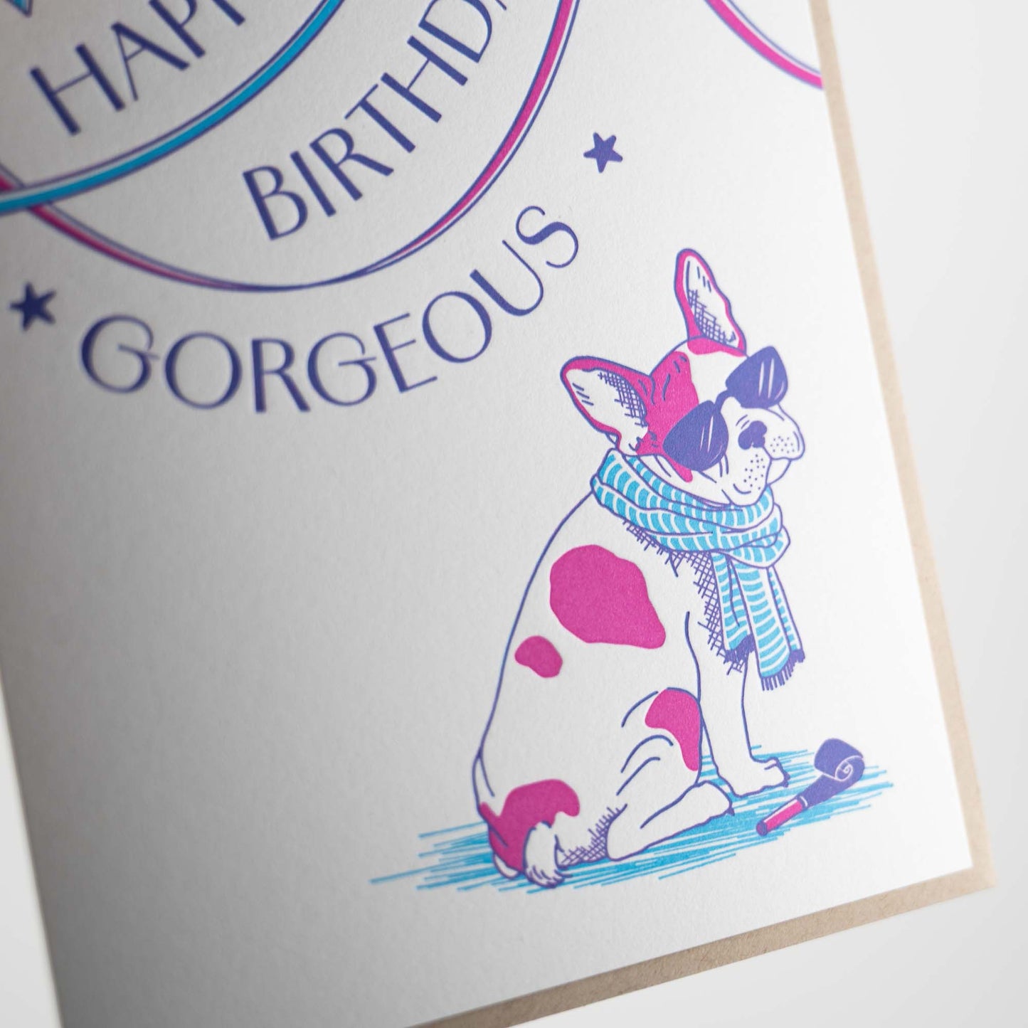 Card: Birthday Frenchie