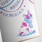 Card: Birthday Frenchie