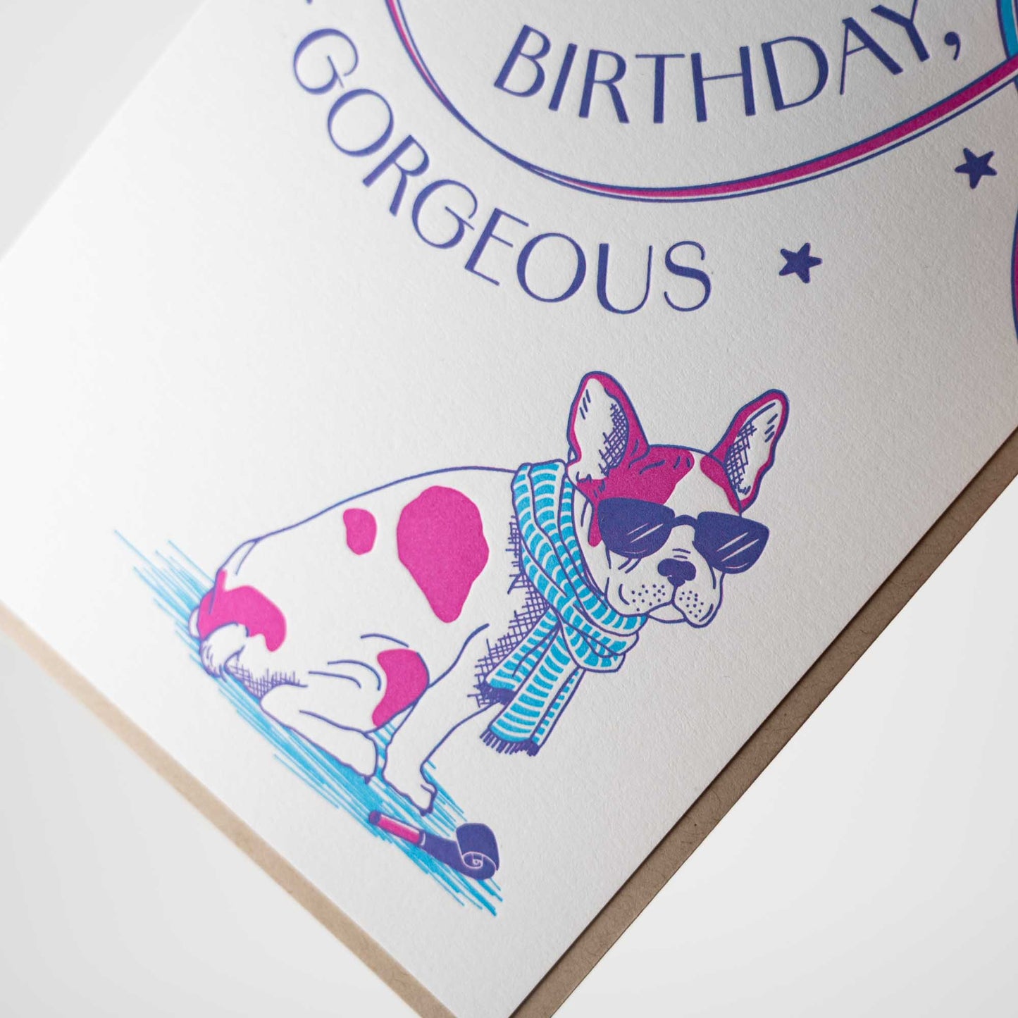 Card: Birthday Frenchie