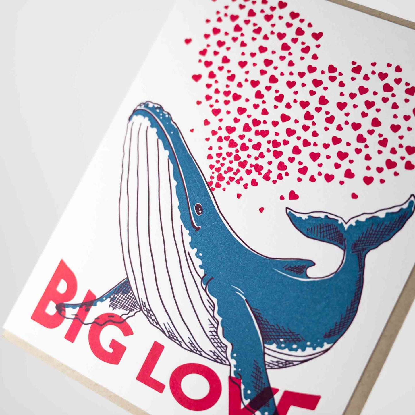 Card: Big Love Whale