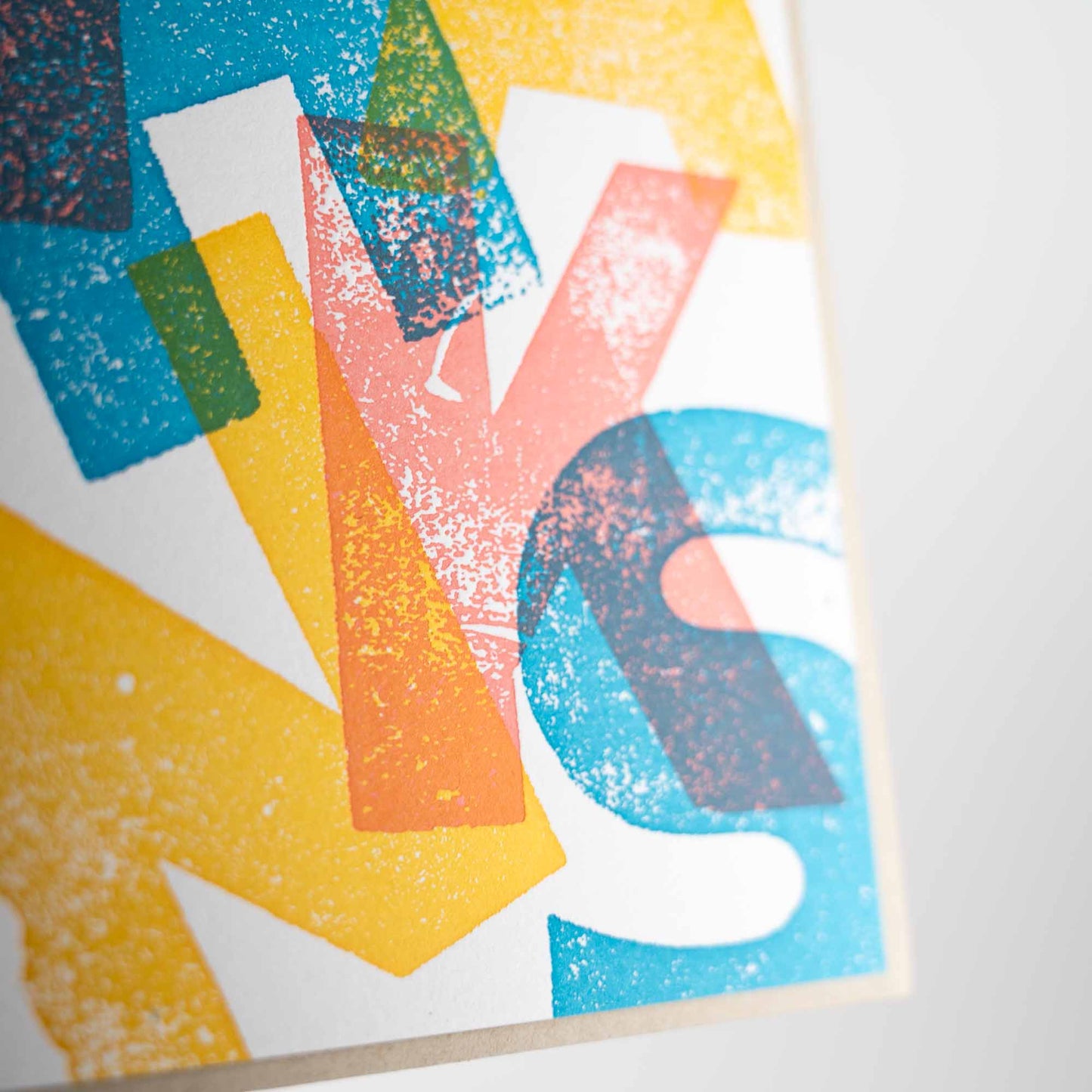 Card: Thanks Wood Type