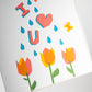 Card: Love You Tulips
