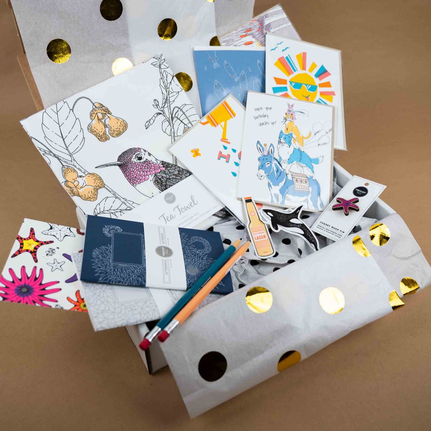Porchlight Press Stationery Box