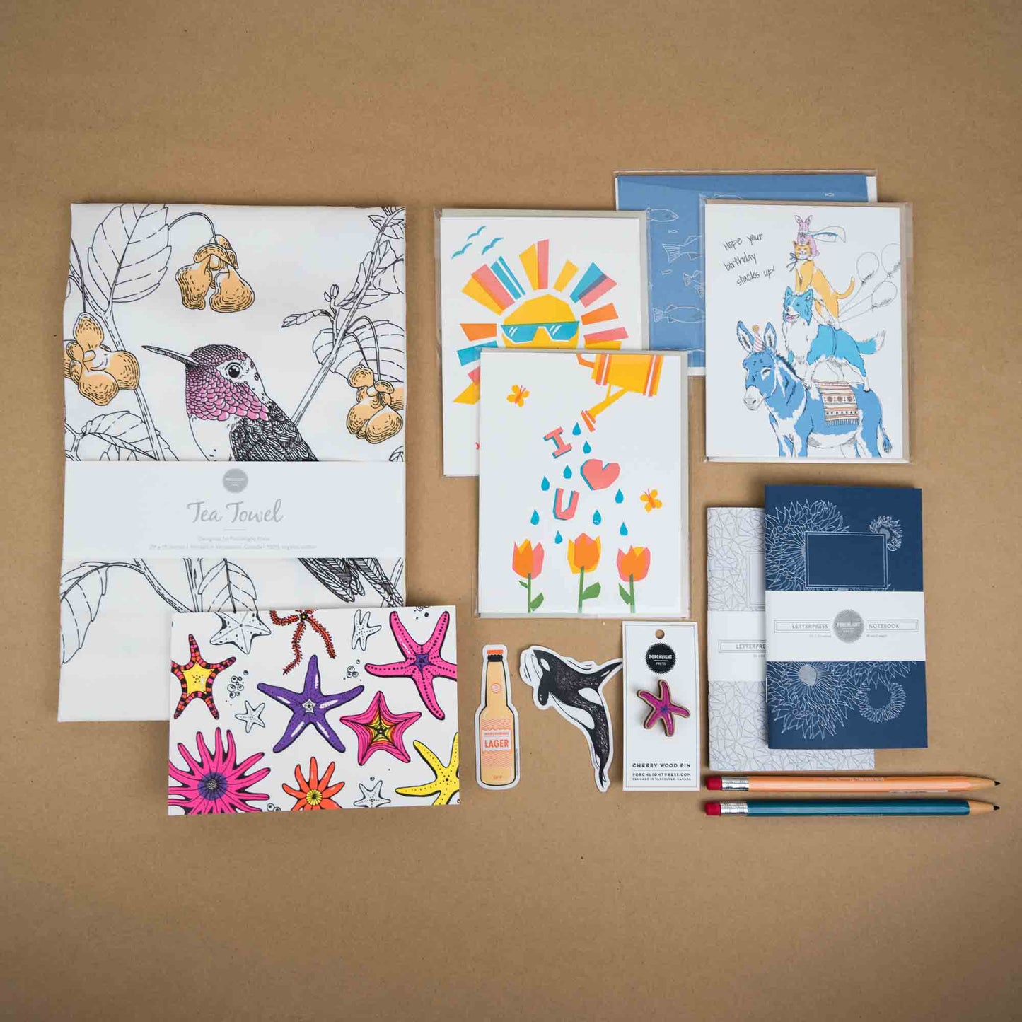 Porchlight Press Stationery Box