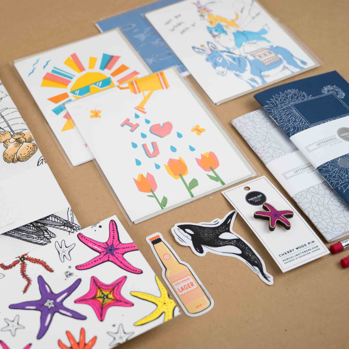 Porchlight Press Stationery Box