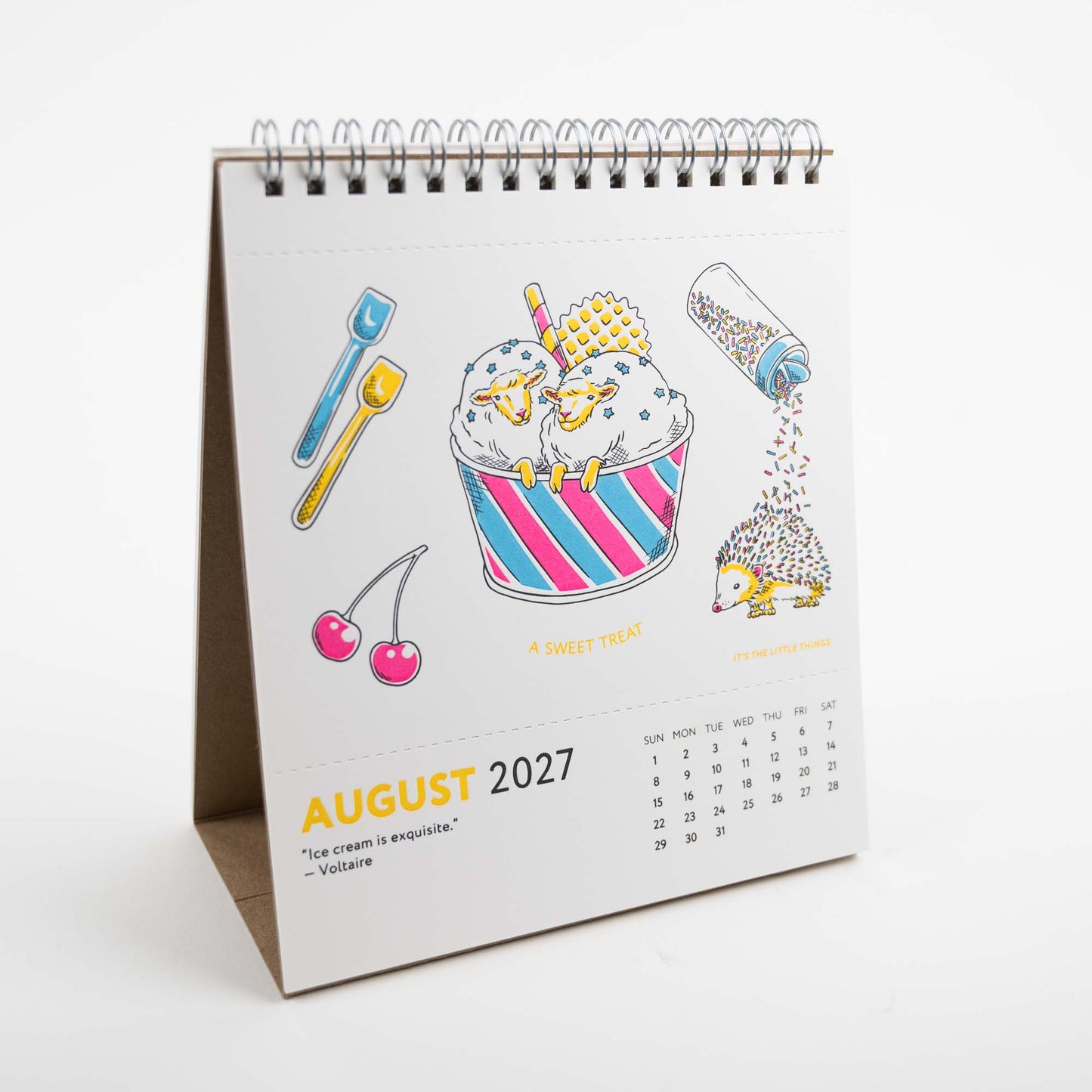 2027 Desk Calendar - It's the Little Things