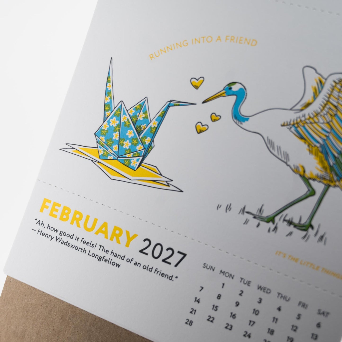 2027 Desk Calendar - It's the Little Things