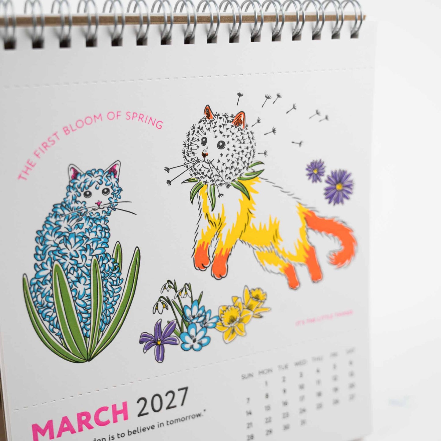 2027 Desk Calendar - It's the Little Things
