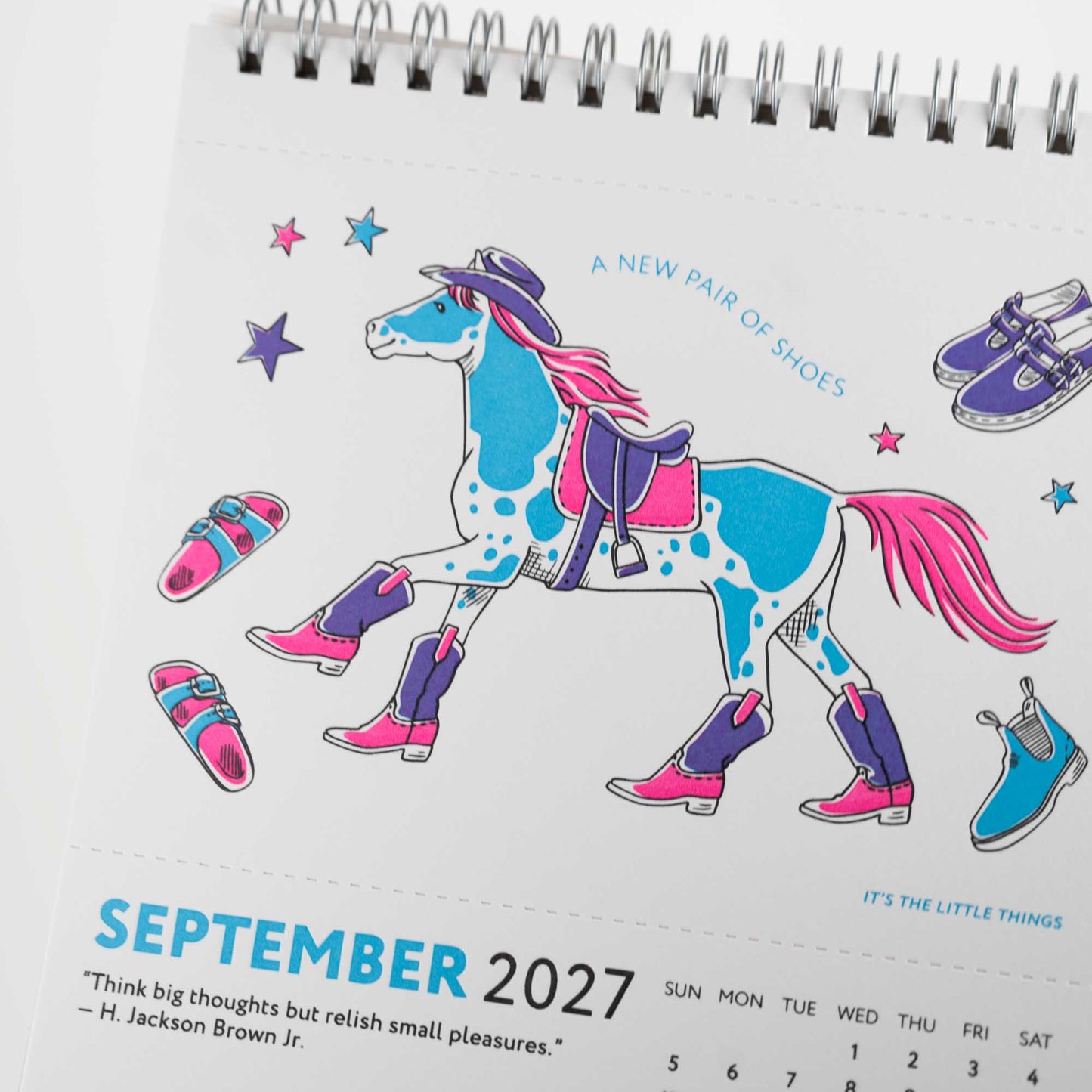 2027 Desk Calendar - It's the Little Things