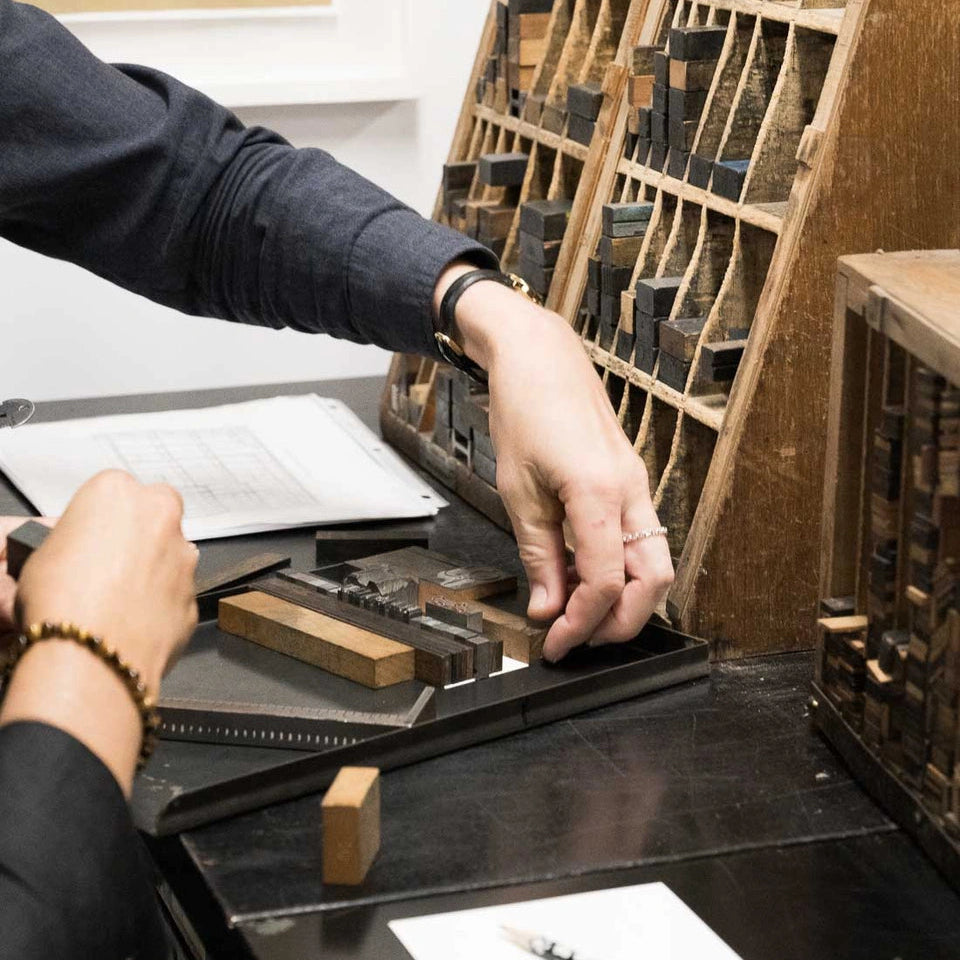 Intro to Letterpress Printing | September 20, 2026