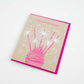 Card: Birthday Sparklers Cupcake - Letterpress Greeting Card