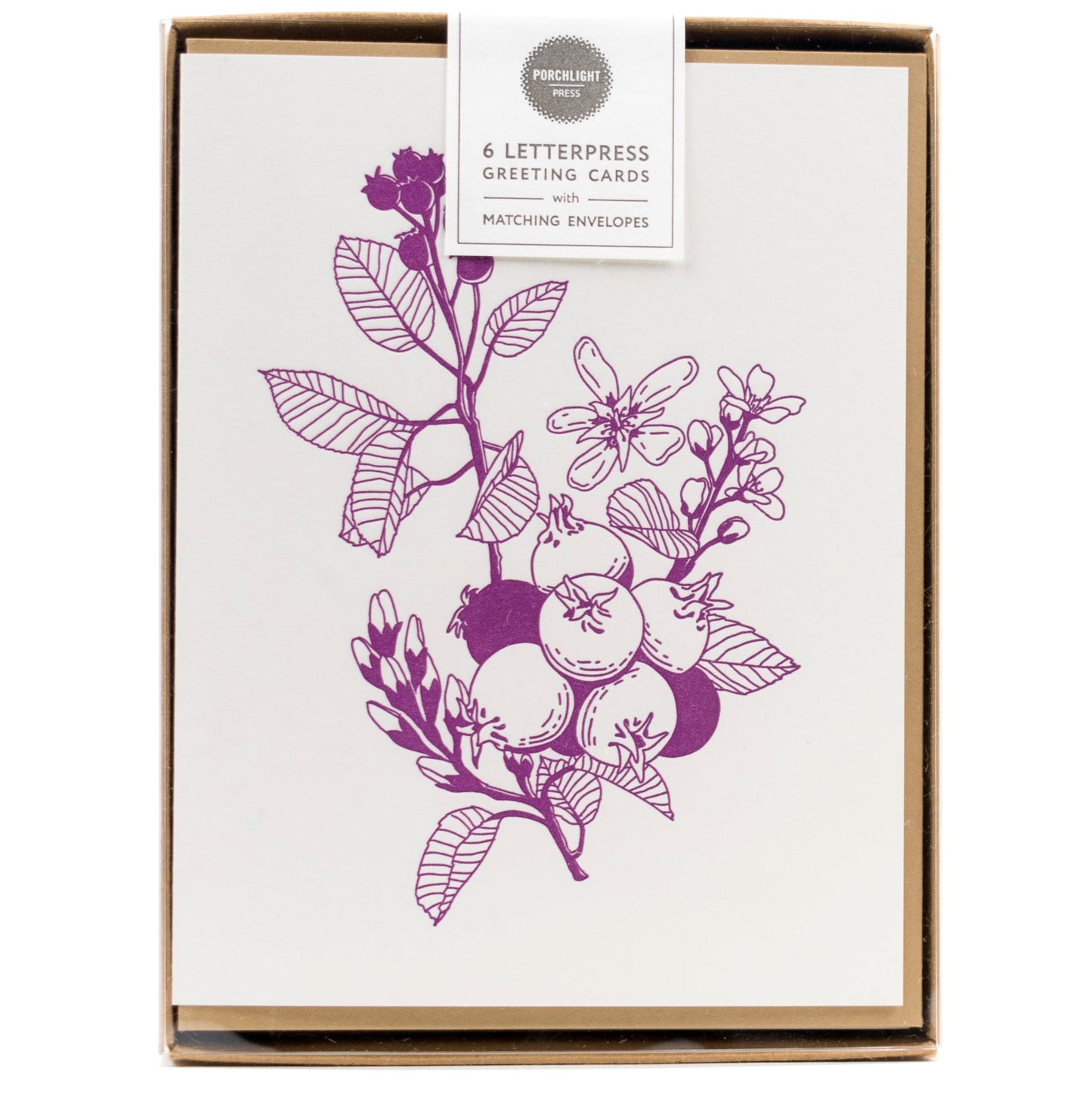 Card: Saskatoon Berry Greeting Card - Foraging Series