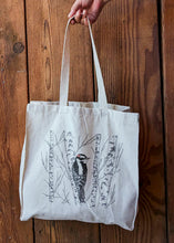 Tote Bag: Downy Woodpecker