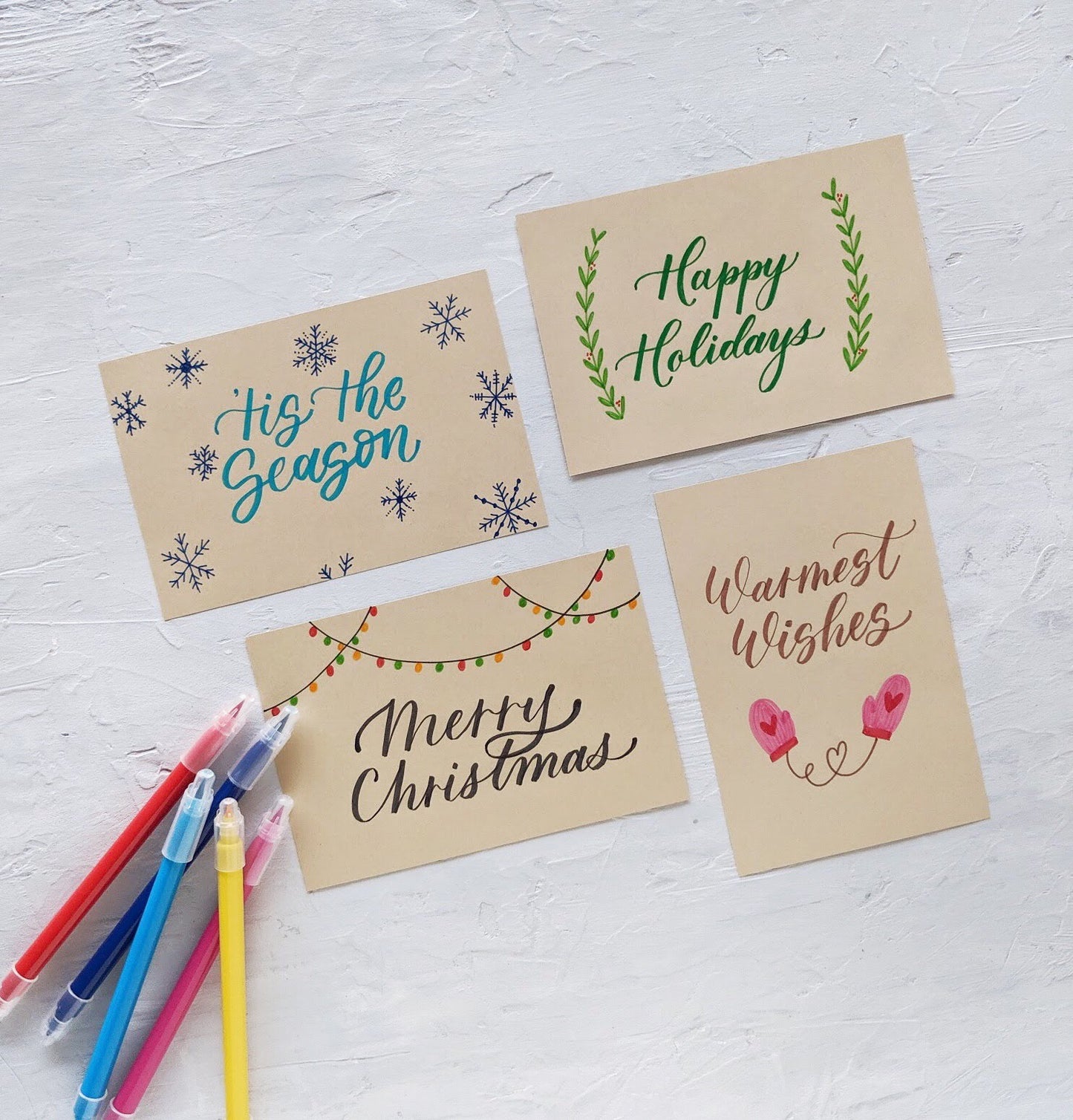 Calligraphy Holiday Cards Workshop | November 21, 2026
