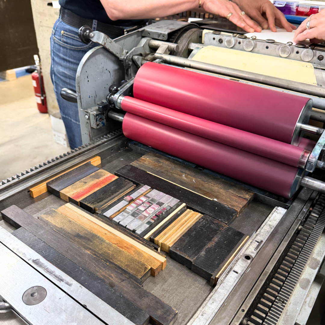 Intro to Letterpress Printing | September 20, 2026