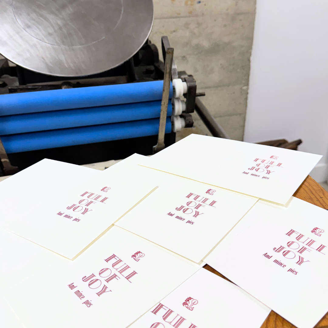 Intro to Letterpress Printing | September 20, 2026
