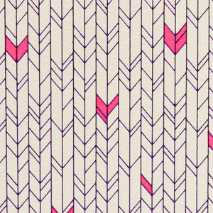 Notebook: Graphic Series - Pink Purple Chevron Pocket Notebook