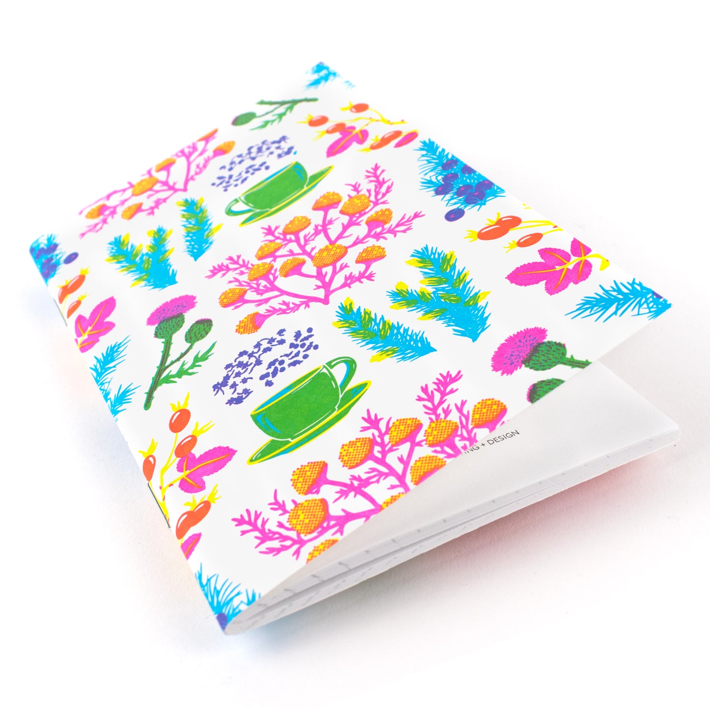 Notebook: Vibrant Life Series - Herbals  Pocket Notebook