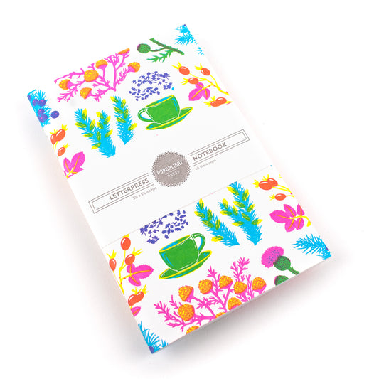 Notebook: Vibrant Life Series - Herbals  Pocket Notebook