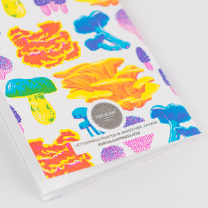 Notebook: Fruiting Fungi Pocket Notebook - Vibrant Life Series