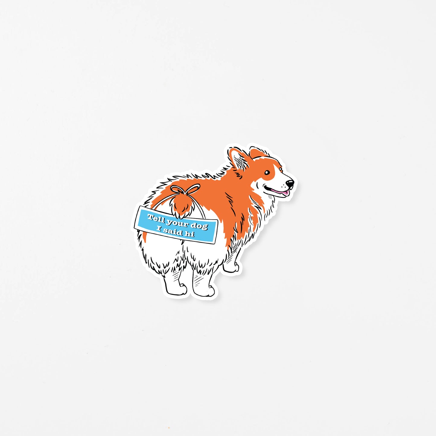 Sticker: Corgi