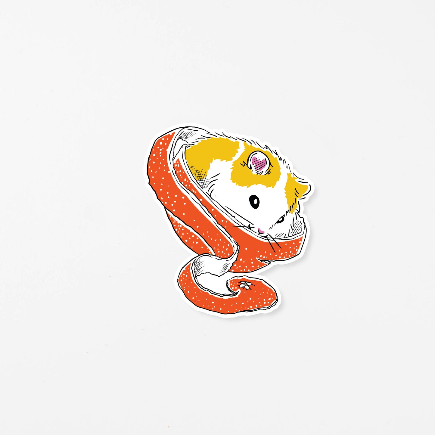 Sticker: Hamster Peel